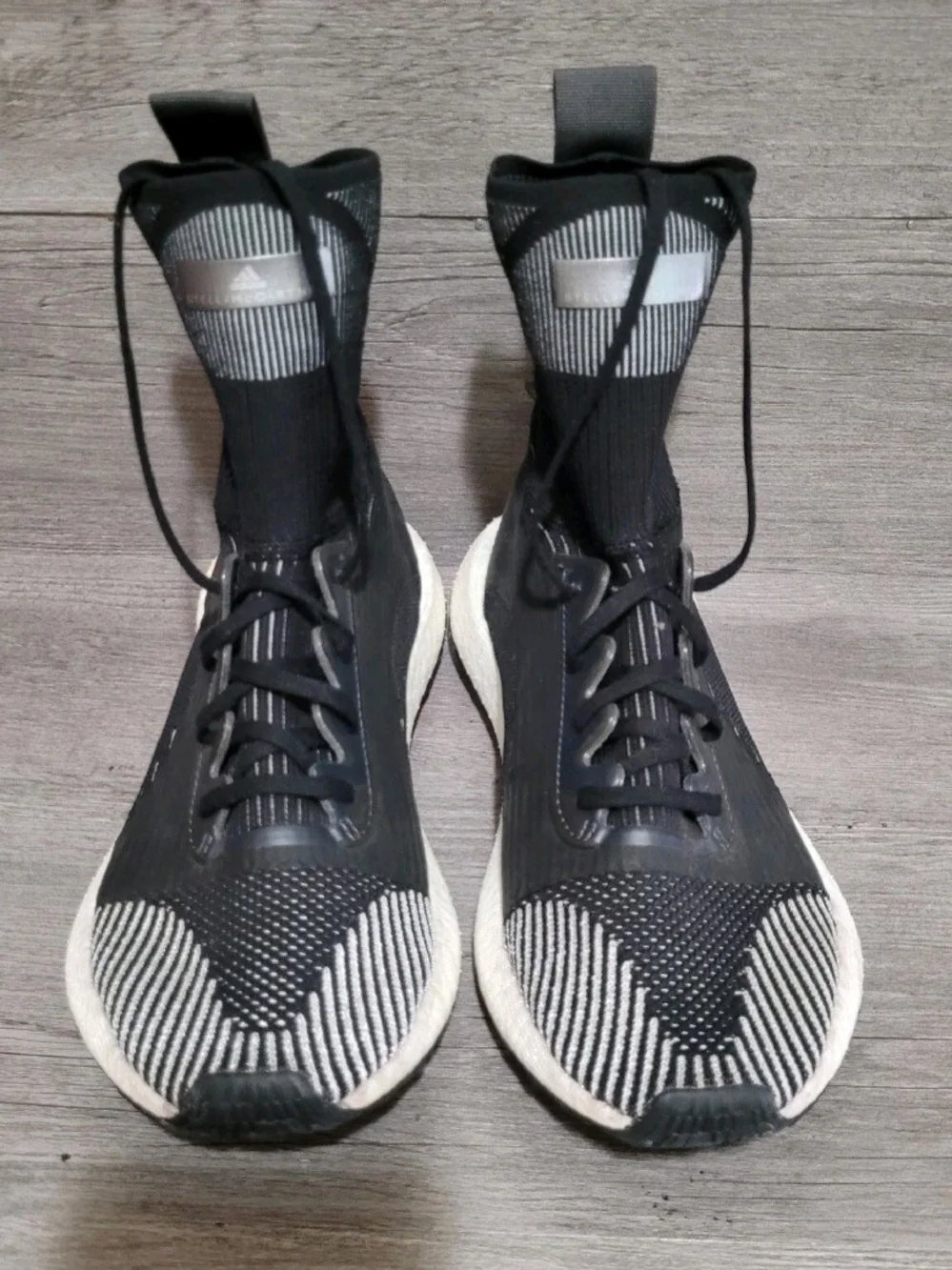 Adidas x Stella McCartney PulseBoost Women's Size 9 HD Mid Utility Black